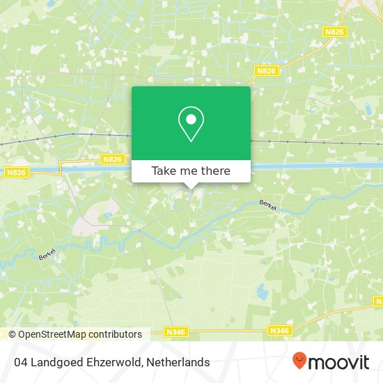 04 Landgoed Ehzerwold map
