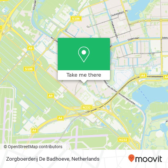 Zorgboerderij De Badhoeve map