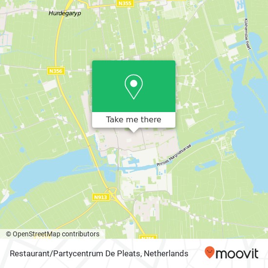 Restaurant / Partycentrum De Pleats map