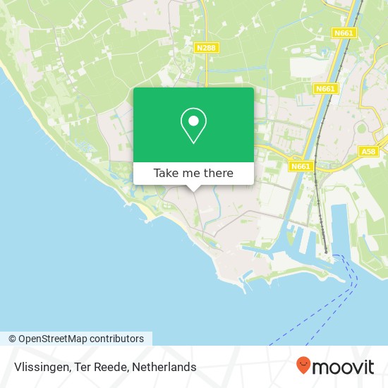 Vlissingen, Ter Reede map