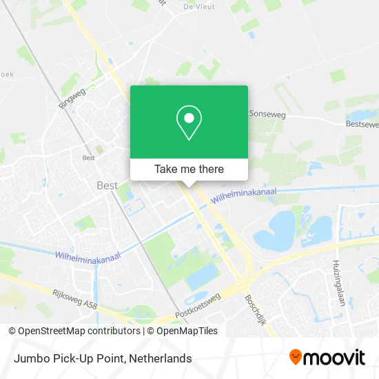 Jumbo Pick-Up Point map