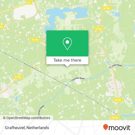 Grafheuvel map