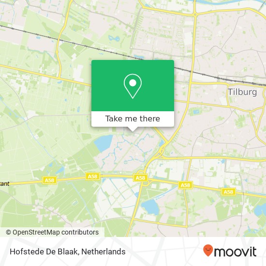 Hofstede De Blaak map