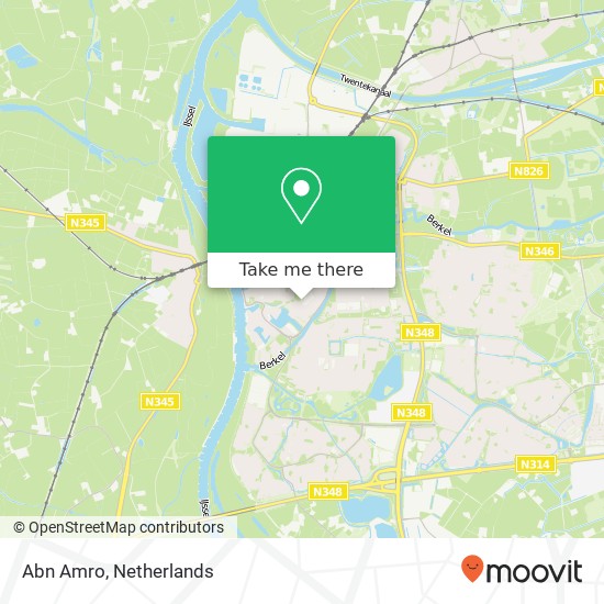 Abn Amro map