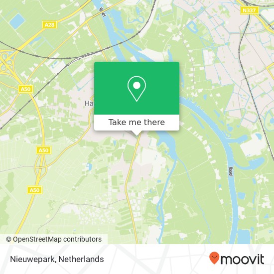 Nieuwepark map