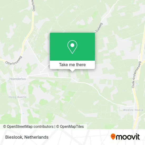 Bieslook map