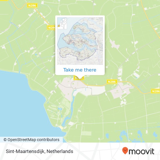 Sint-Maartensdijk map