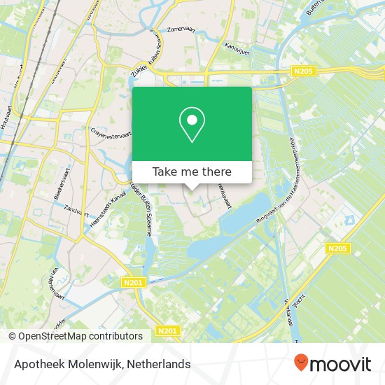 Apotheek Molenwijk map