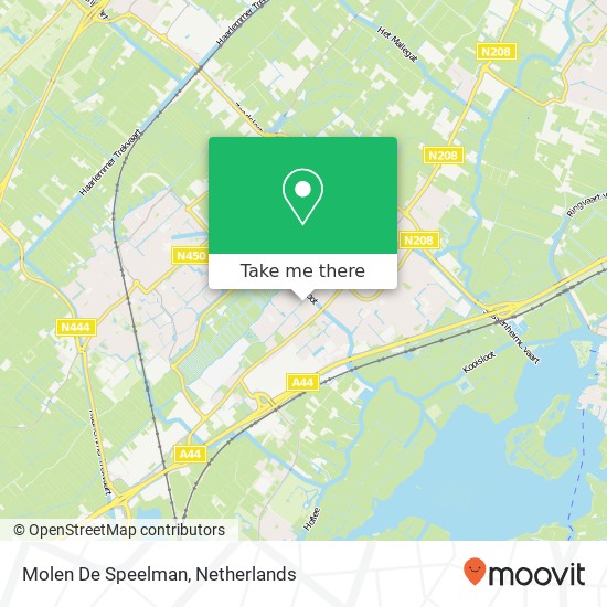 Molen De Speelman map