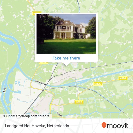 Landgoed Het Haveke Karte