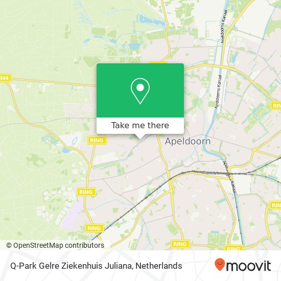 Q-Park Gelre Ziekenhuis Juliana map