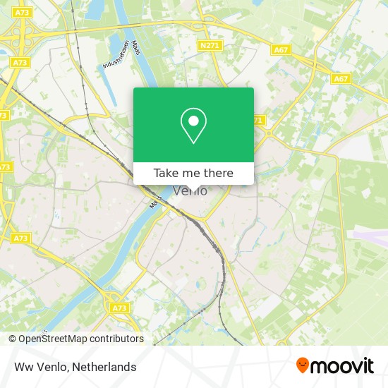 Ww Venlo map