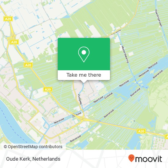 Oude Kerk Karte