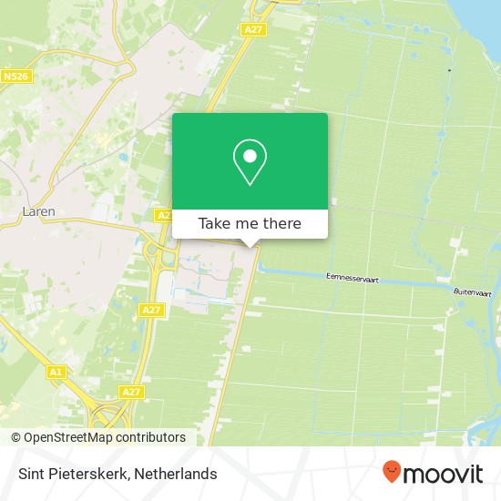 Sint Pieterskerk map