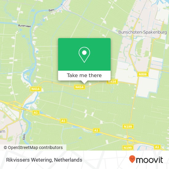 Rikvissers Wetering map