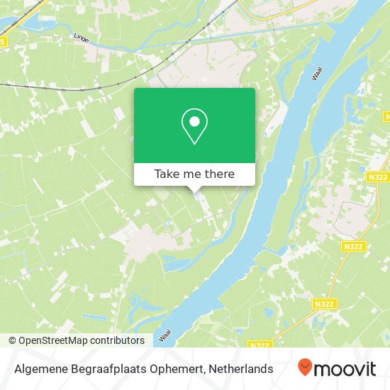 Algemene Begraafplaats Ophemert map