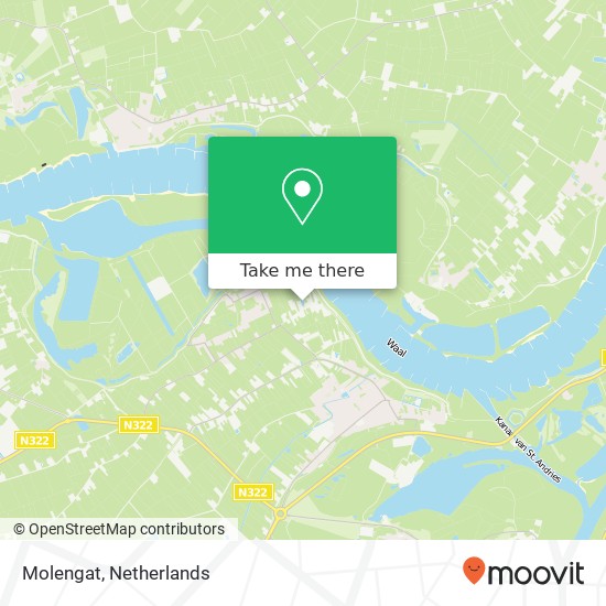 Molengat map