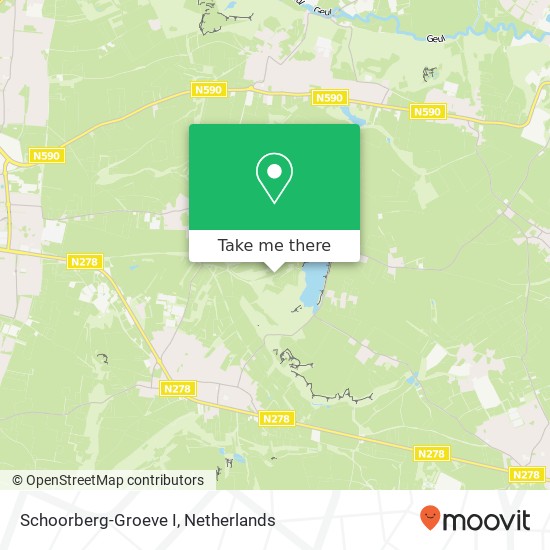 Schoorberg-Groeve I map