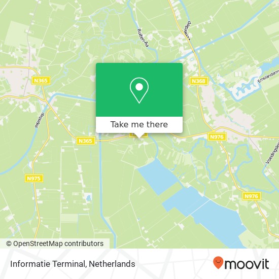 Informatie Terminal map