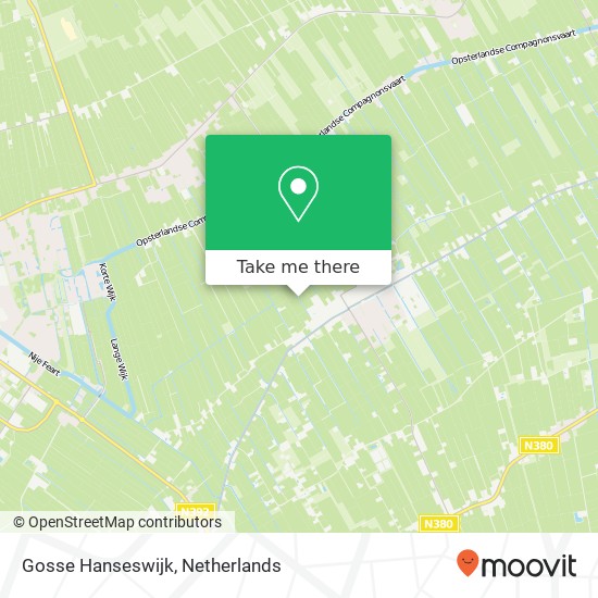 Gosse Hanseswijk map
