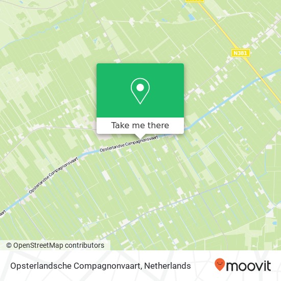 Opsterlandsche Compagnonvaart map