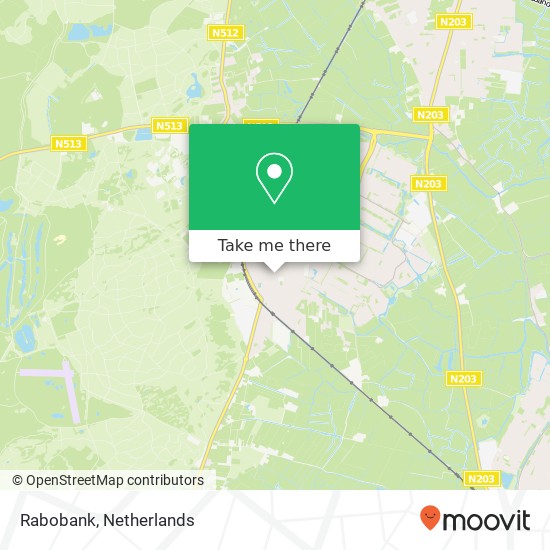 Rabobank map