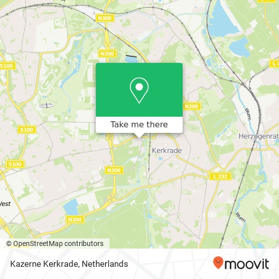 Kazerne Kerkrade Karte