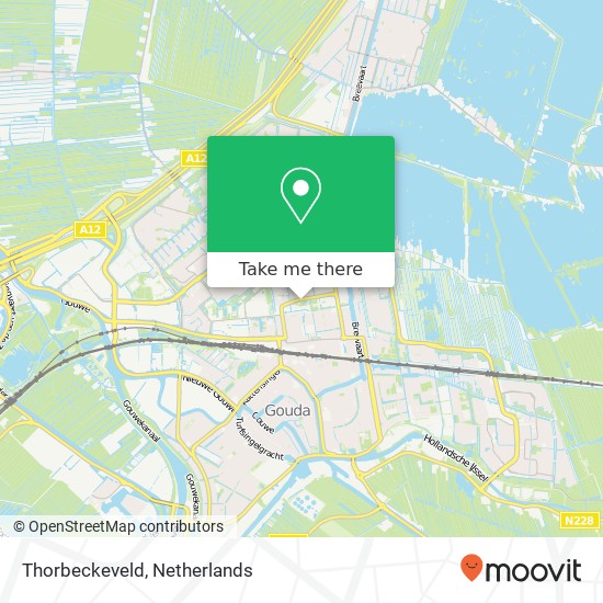 Thorbeckeveld map