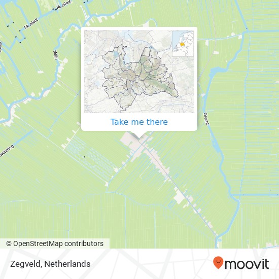 Zegveld map