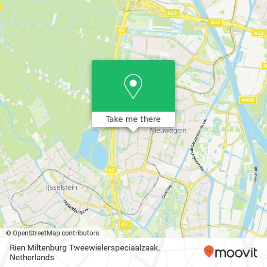 Rien Miltenburg Tweewielerspeciaalzaak map