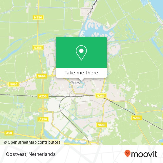 Oostvest map