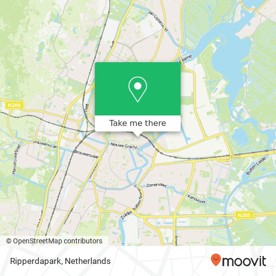 Ripperdapark map