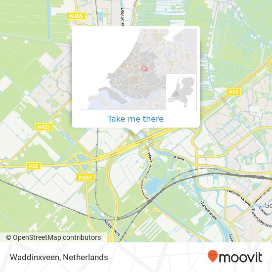 Waddinxveen map