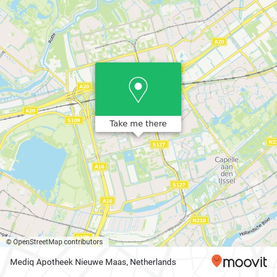 Mediq Apotheek Nieuwe Maas map