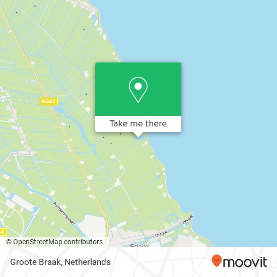 Groote Braak map