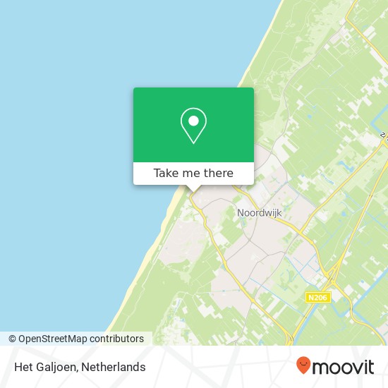 Het Galjoen map