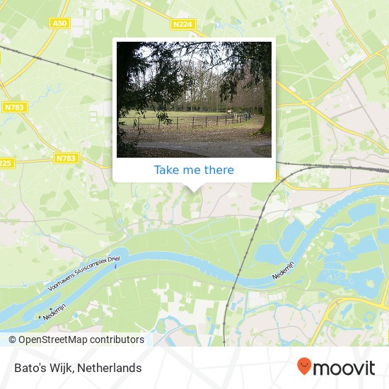 Bato's Wijk map