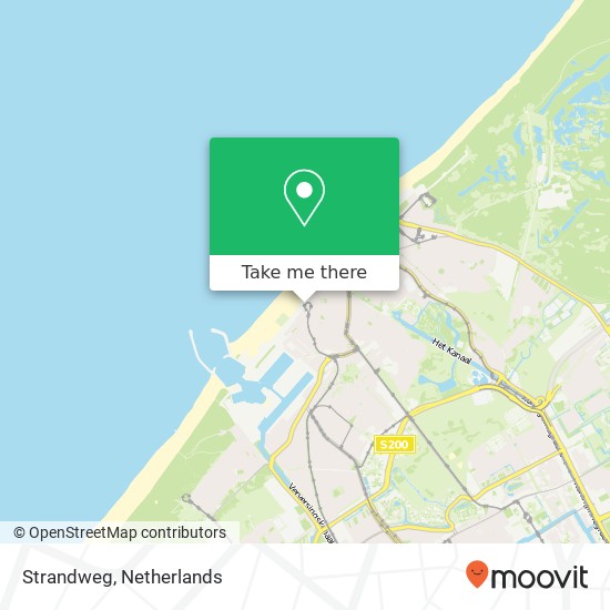 Strandweg map