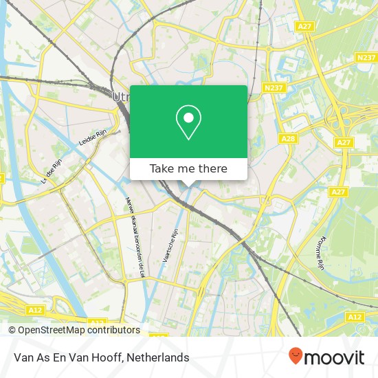 Van As En Van Hooff map