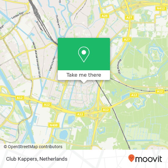 Club Kappers map