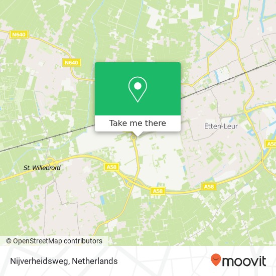 Nijverheidsweg map