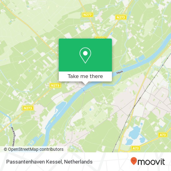 Passantenhaven Kessel map