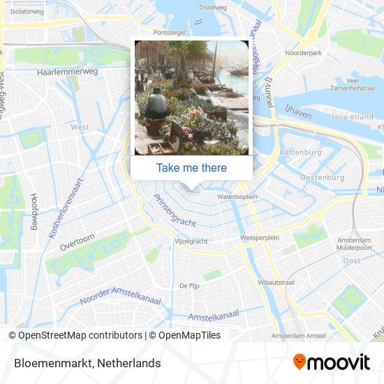 Bloemenmarkt map