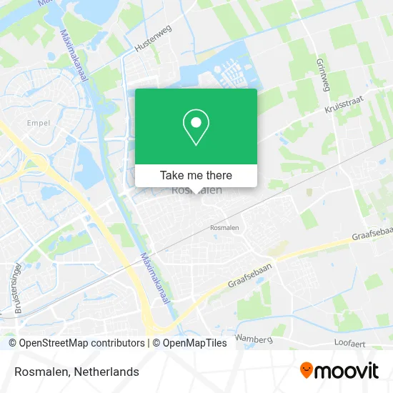 Rosmalen map