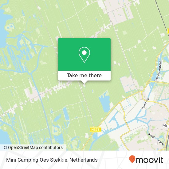 Mini-Camping Oes Stekkie map