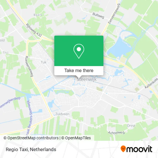 Regio Taxi Karte