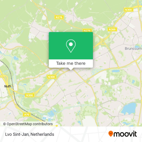 Lvo Sint-Jan map