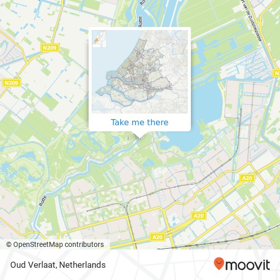 Oud Verlaat map