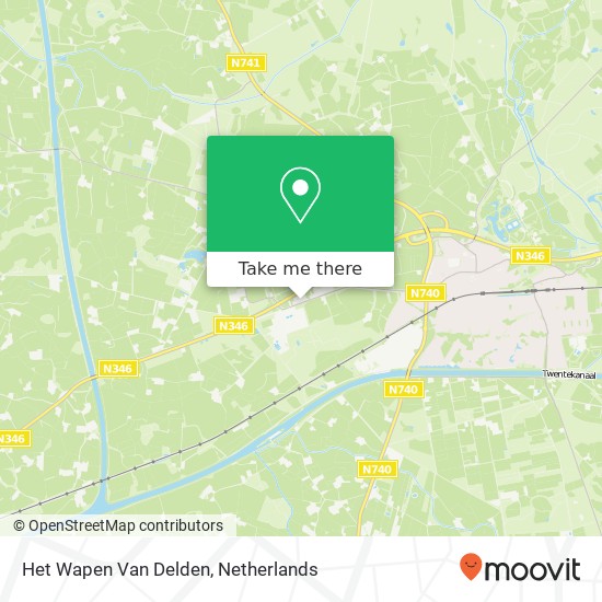 Het Wapen Van Delden map