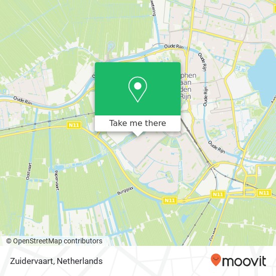 Zuidervaart map